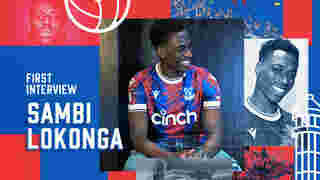 Sambi Lokonga's first Palace interview