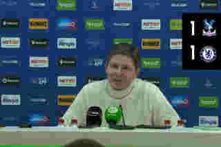 Post match press conference Chelsea (H)