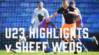 U23s v Sheffield Wednesday Highlights