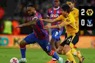 Match Action: Wolves 2-0 Crystal Palace