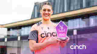  Molly Sharpe named cinch Player of the Month for March