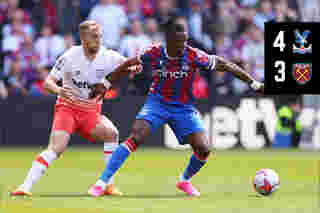Extended Highlights: Crystal Palace 4-3 West Ham United
