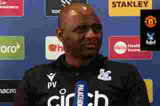   Patrick Vieira speaks to the press before trip to Old Trafford