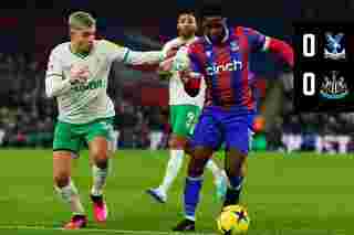 Match Action: Crystal Palace 0-0 Newcastle United