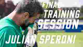 Julián Speroni | Final Training Session At Crystal Palace