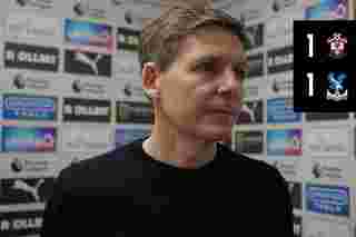 Glasner reflects tough draw