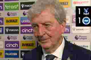 Roy Hodgson's thoughts on a point against rivals