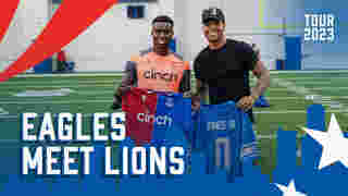 Palace players coached by Detroit Lions
