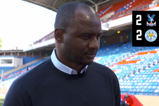 Patrick Vieira on the comeback against Leicester City