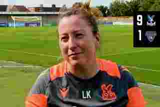 Laura Kaminski on Palace Women's biggest ever win.