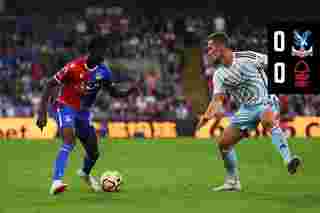 Match Action: Crystal Palace 0-0 Nottingham Forest