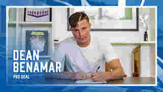 Dean Benamar interview after signing professional contract