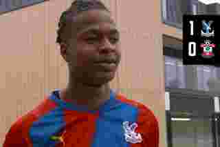 Ademola Ola-Adebomi chats to Palace TV after victory over Saints