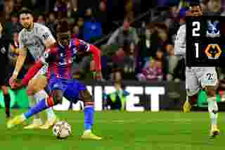 Match Action  Crystal Palace 2-1 Wolverhampton Wanderers