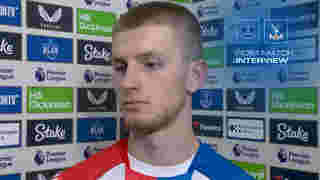 Adam Wharton reacts to frustrating result