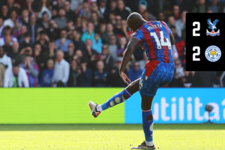 Match Action: Crystal Palace 2-2 Leicester City 