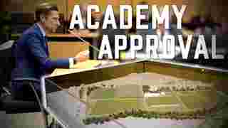 Steve Parish reacts to Academy Approval