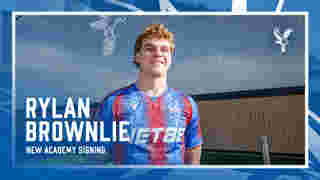 Rylan Brownlie joins Crystal Palace