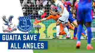 Guaita Save v Everton | All Angles