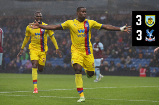Match action: Burnley 3-3 Crystal Palace