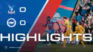 Match Action: Crystal Palace 0-0 Brighton