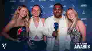 Palace Women's players on Socios Moment of the Season Award