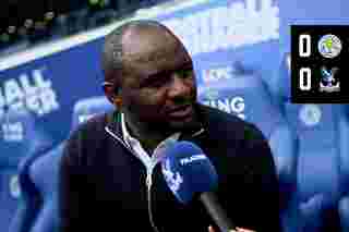 Vieira gives his thoughts on the performance at Leicester City
