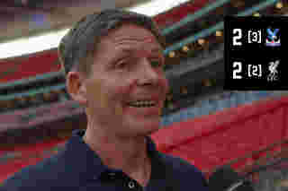 The Managers reaction to Community Shield victory.
