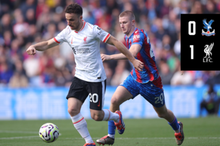 Match Action: Crystal Palace 0-1 Liverpool