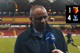 The gaffer praises his team after the demolition of Watford