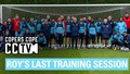 Roy Hodgson's Last Training Session | CCTV