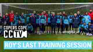 Roy Hodgson's Last Training Session | CCTV