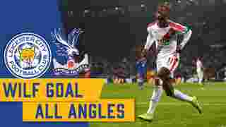 Wilf Zaha v Leicester | All Angles