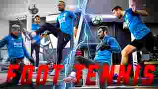 Milivojevic & McArthur v Van Aanholt & Ayew | Foot Tennis