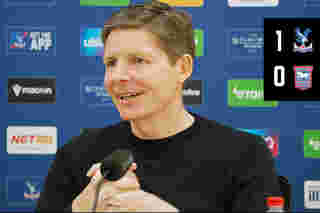 Post Match Press conference Ipswich Town (H)