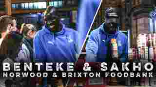 Benteke & Sakho | Norwood & Brixton Foodbank