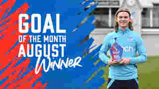 Fionn Mooney wins Crystal Palace's February Goal of the Month