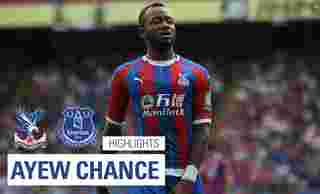 Ayew Chance | Crystal Palace 0-0 Everton
