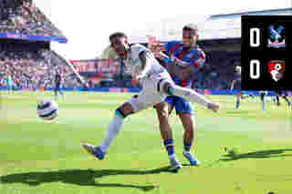 Match Action: Crystal Palace 0-0 AFC Bournemouth