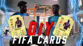 DRAW YOUR OWN FIFA CARD CHALLENGE | Boateng & Pierrick Crystal Palace U23s