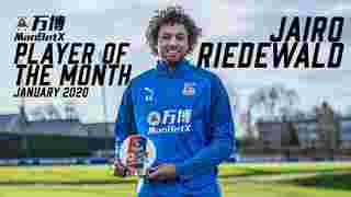 Jairo Riedewald | ManBetX Player of the Month