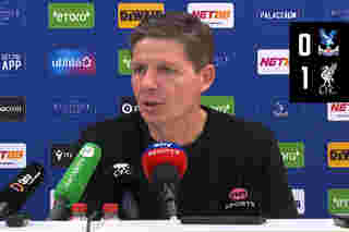 Post-match Press Conference: Liverpool (H)