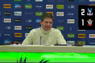 Post match press conference Southampton (H)