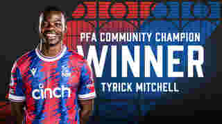 PFA Community Champion Winner | Tyrick Mitchell 