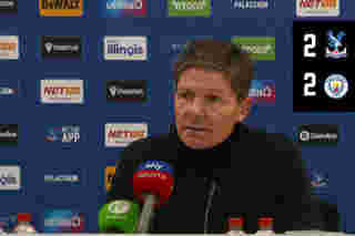 Post Match Press Conference: Manchester City (H)
