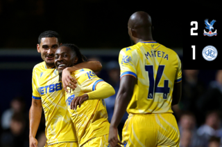 Match Action: QPR 1-2 Crystal Palace