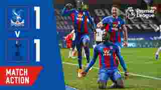 Crystal Palace 1-1 Tottenham Hotspur | Match Action