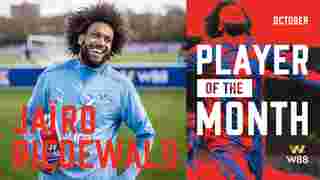 JAIRO RIEDEWALD | W88 Player of the Month October