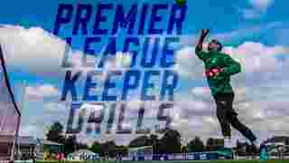 Premier League Keeper Drills | Training In 4K