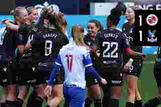 Women's Highlights: Reading 1-1 Crystal Palace 